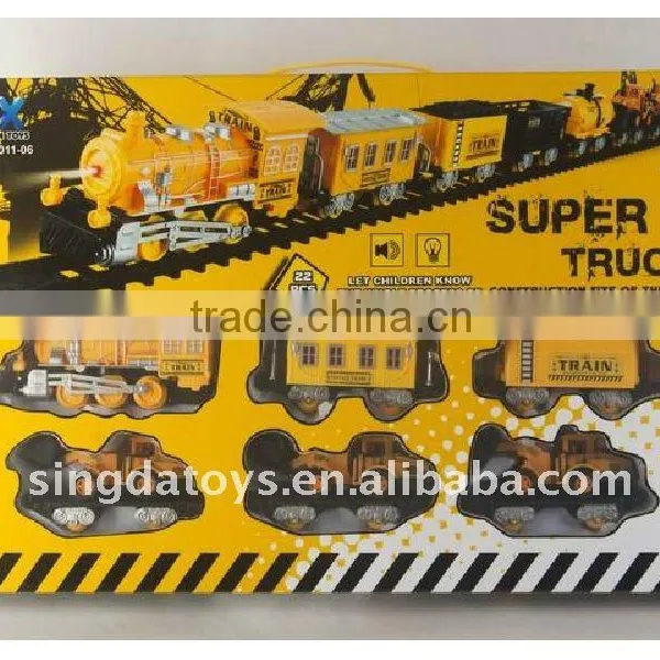 Electric Slot Car Track With Light & Music