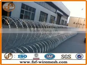 Security Fencing Razor Barbed Wire/razor Combat Wire/safety Razor Wire(ISO9001:2008 photo-3