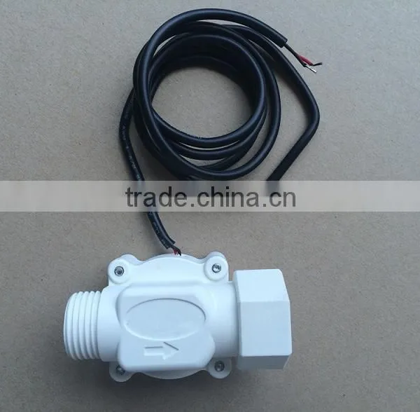 DN15 1/2" Rate 0.7~30L/min FDA Plastic Water Pump Magnetic Flow Switch for Detect if Not Water Prevent Machine Burn photo-2