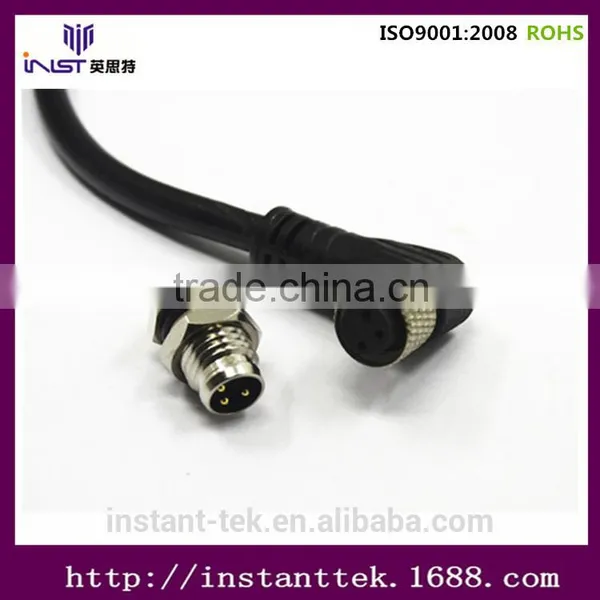 INST M8 Circular Mini (Field Wiring With Solder Pin) Connector photo-2