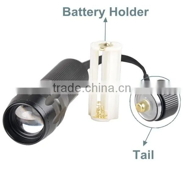 Wholesale Zoom Focus High Power Light Torch Led Small Flashlight photo-5