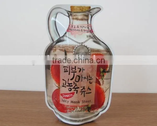 Household Facial Mask Bag / Custom Printed Facial Mask Aluminum Foil Bag