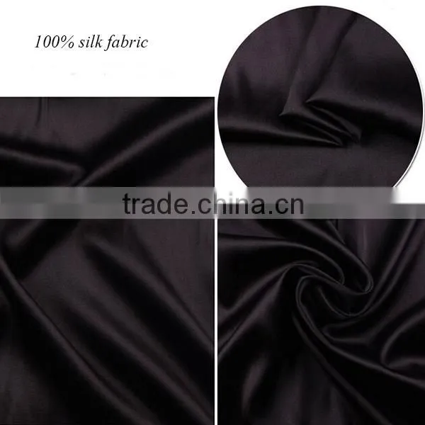 Fashion Wholesales 140cm Chinese Printed 100% Pure Silk Fabric /100% Crepe Satin Silk Fabric photo-2