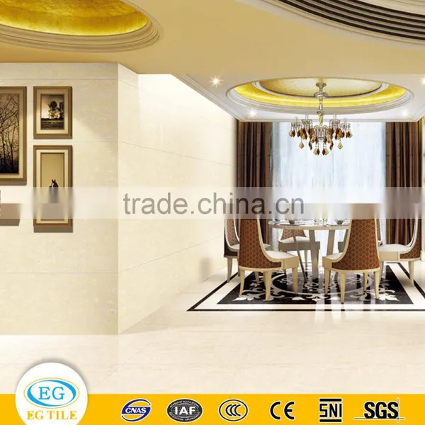 Natural Beige Navona Travertino Home Decor Polished Porcelain Wall Tile Only photo-2