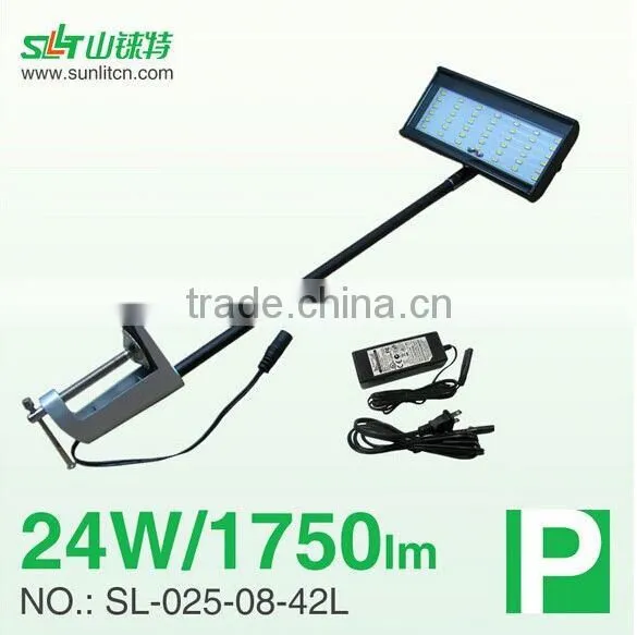 Long Arm Light LED Trade Show Light, LED Gooseneck Light, LED Spotlight 1600-1800Lm 24W DC18-24V. photo-2