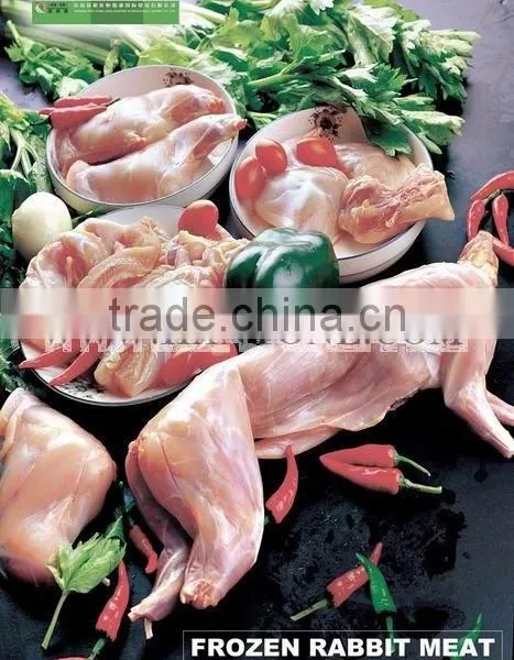 Rabbit Meat, Whole Carcass, Hind Leg Bone In