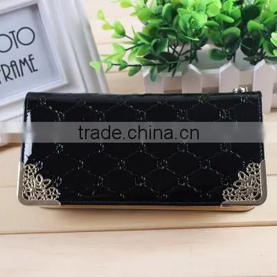 2016 New Fashion and High-end Grade Helical Ridge's Lady Leather Wallet photo-4