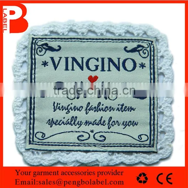 Custom Woven Iron on Name Label for Clothing Quality Choice photo-3