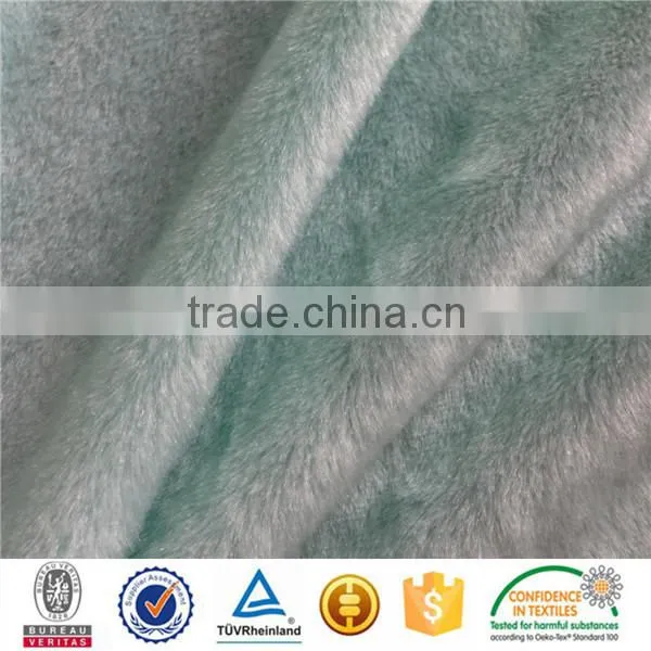 Sale Warp Knitted Soft Long Plush Luxury Super Soft Faux Fur Fabric photo-6