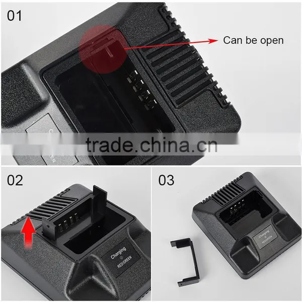 Two Way Radio Battery Charger for Motorola RDV2020, RDU2080D Walkie Talkie photo-3