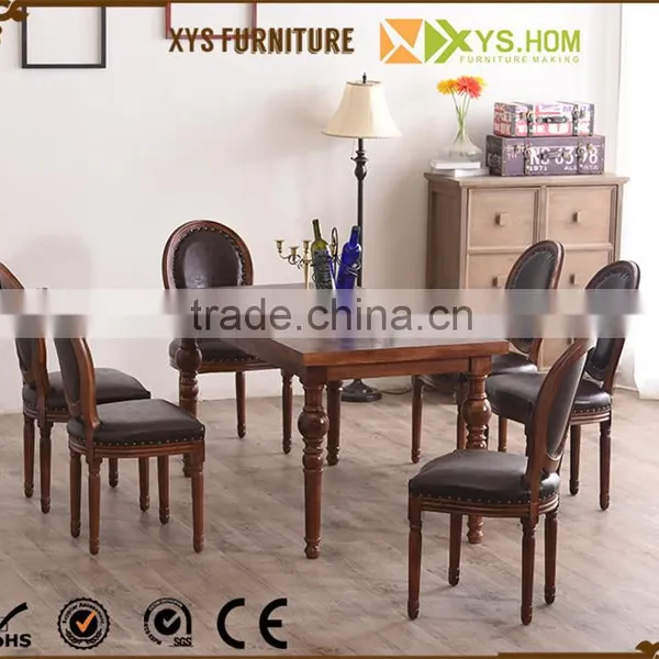 Classic Ethnic Style Wooden Luxury Table Set