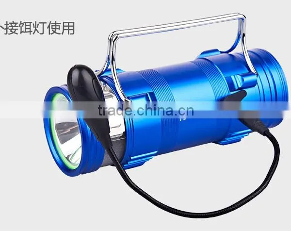 A-ok LED Fishing Light Blue and White Sources Charging Power Night Lamp photo-3
