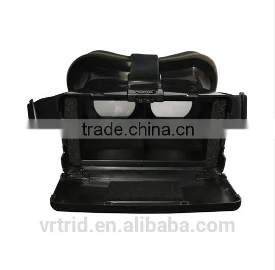 Virtual Reality VR Headset Imax 3D Video Glasses Google Cardboard Plastic for 3d Movies Games 4-6 Inch Iphone photo-3