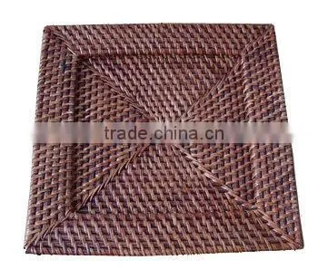 Round Rattan Basket Tray photo-4