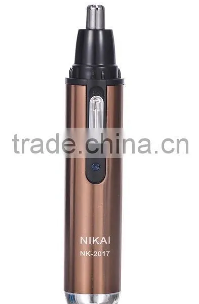 Professional NIKAI Manual Mini Nose and Ear Hair Trimmer NK-2017 photo-2