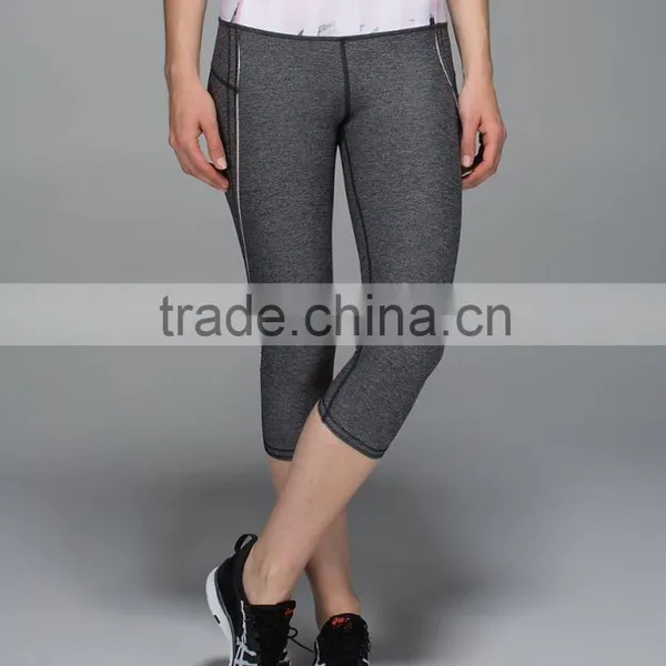 Fashion Design Top Workmanship Nylon and Spandex Yoga Tight for Women Wholesale Yoga Pants photo-2