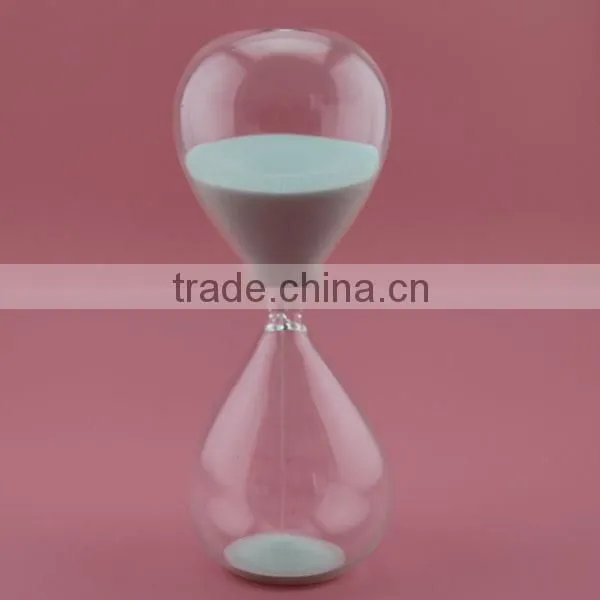 Decorative colorful glass sand timer Mini Hourglass Sandglass Sand Clock Timer