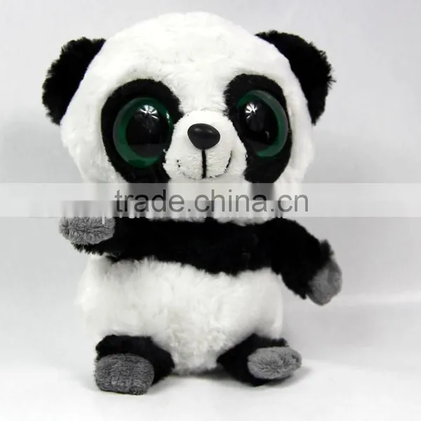 Luckiplus Hot Sale First Class Creative Green Eyes Pamda SafeTechnology Toy For Kids photo-2