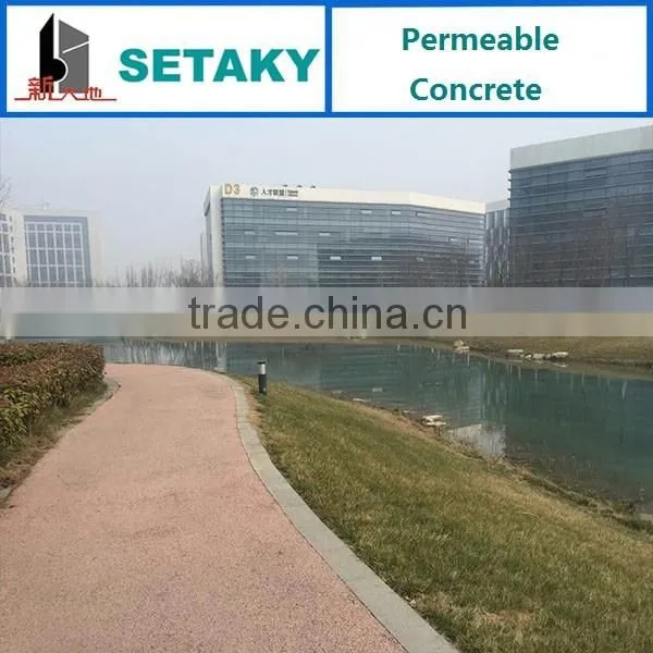 Permeable Concrete for Parkroad/parkway photo-2