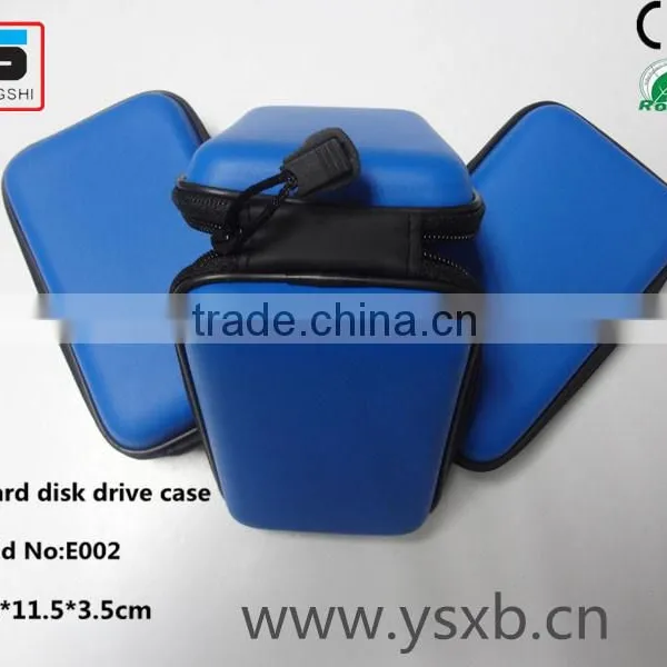 Blue External Hard Disk Drive Enclosure 2.5" Hdd Carrying Case photo-2