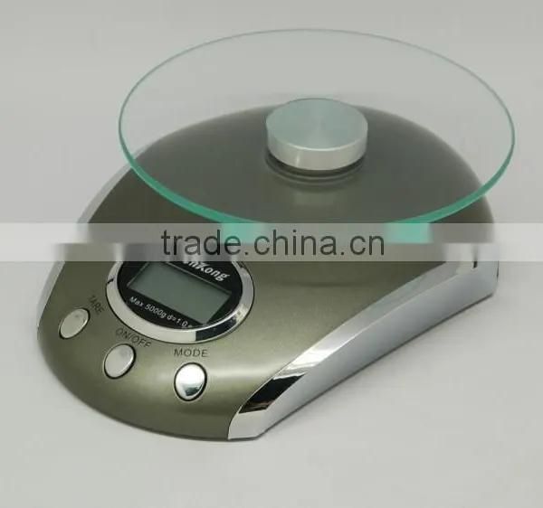 Digital Diet Mouse Style Glass Manual Kitchen Scale