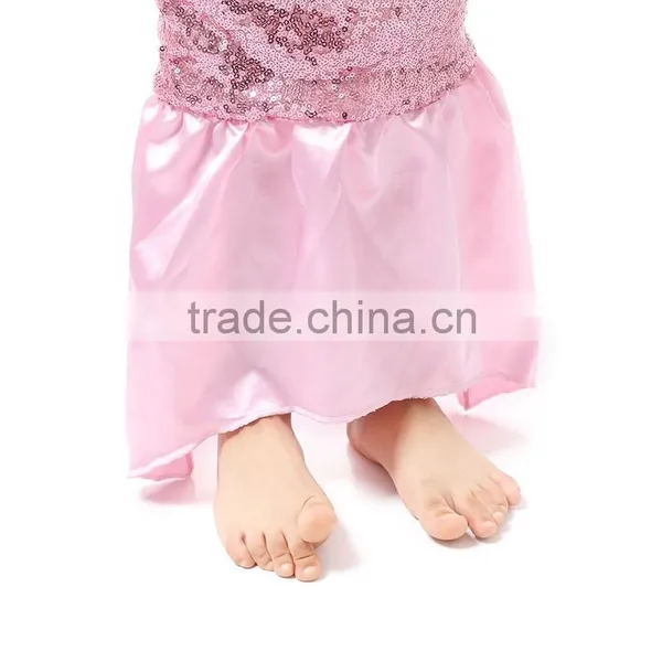 Baby Clothes Fashion Clothing Pink Sequin Mermaid Set photo-5