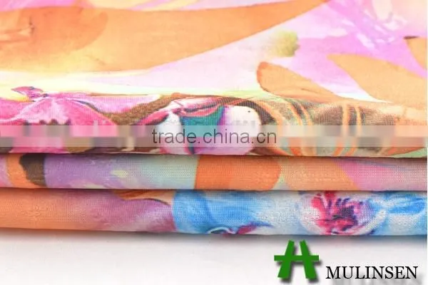 2015 Mulinsen Hot Sales FDY Paper Printing Jacquard Fabric for Clothing photo-4