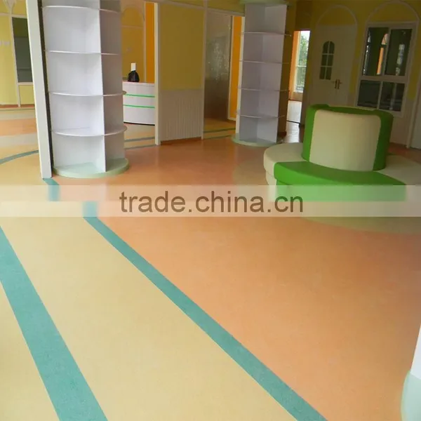 Indoor Usage and PVC Material Printed Vinyl Pvc Flooring photo-3