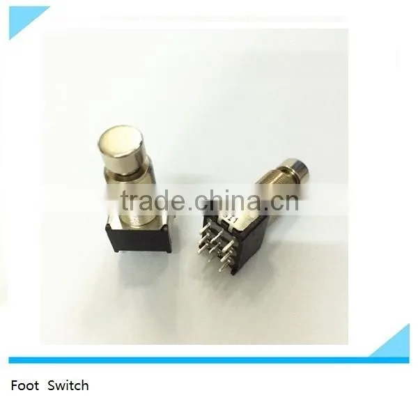 DPDT On/off 9 Pin Stomp Pedal Switch Witch Foot Step Control Foot Switch photo-5