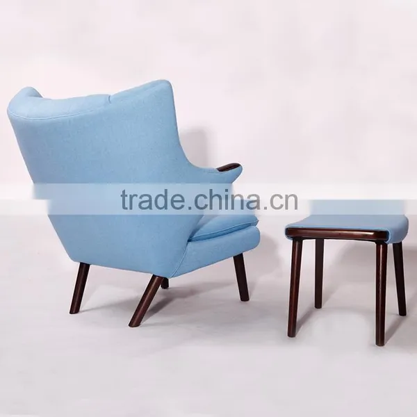 China Factory Supply Designer Furniture Hans Wegner Papa Bear Chair photo-4