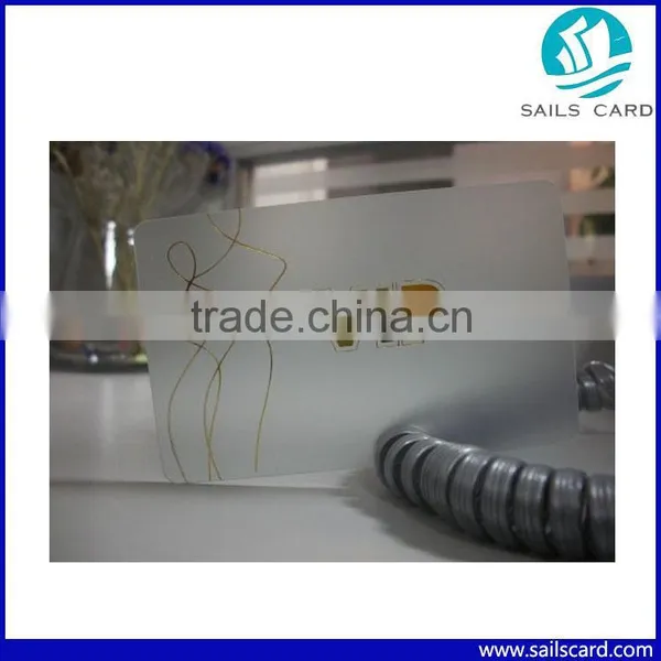 Transparent Pvc Material Matte Surface Vip Card Quality Choice