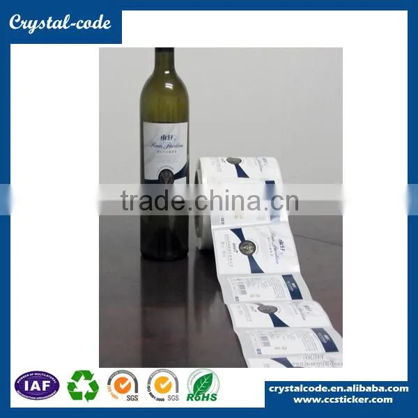Shrink Film Smooth Surface Anti-hot Paper High End Top Selling Wine Label photo-2