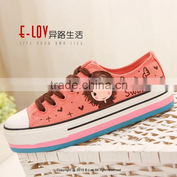 2015 Hot Sales High Quality Wholesale no Lace Womens Shoes photo-3
