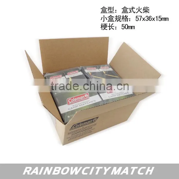 Waterproof Waxed Match, Boxed Match ,matchesCOLEMAN Outdoor Usage Match photo-4
