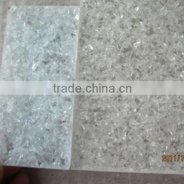 Crushed Glass Translucent Materials Congo Acrylic Panels photo-6