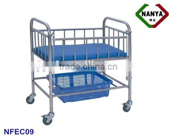 NFEC09 Stainless Steel Medical Baby Bed Rail Protection,baby Floor Bed