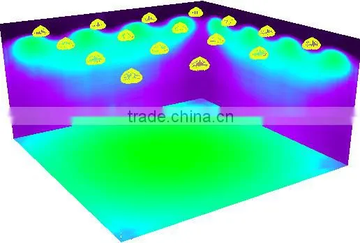 120 Degree High Bay Light Optical Lens , Glass Meterial Lens photo-2