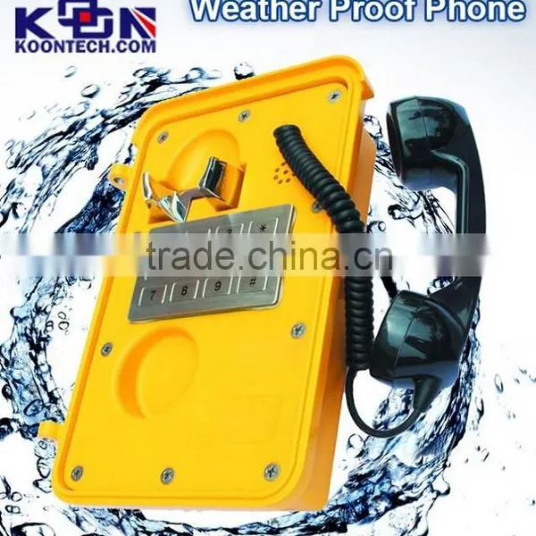 KNSP-11 Waterproof Telephone Weatherproof Emergency Telephone Industrial Senior Speaker Phone photo-4