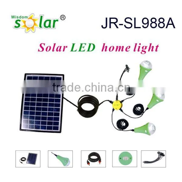 Energy Saving Protable Solar Home System With USBcharger
