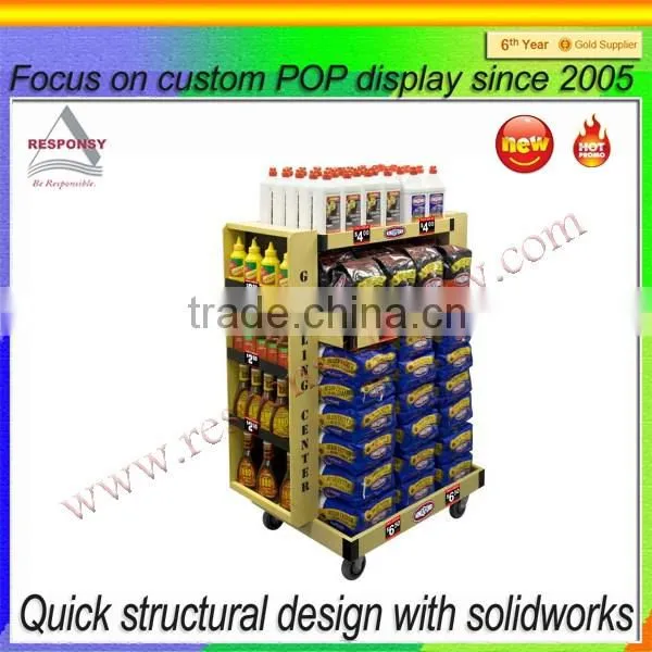 Supermarket 4 Sides Display Racks for Retail Sale Accessory Products photo-2
