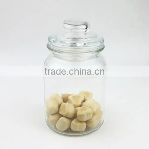 900ml Beautiful Glass Candy Jar With Lid photo-2