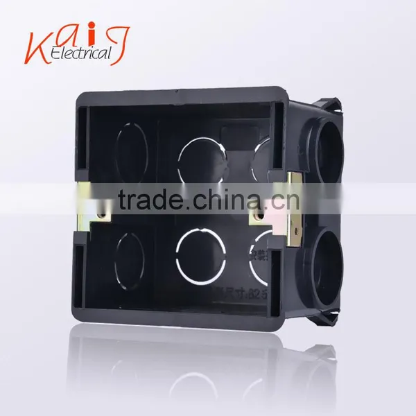 wall mount light switch box with material pc