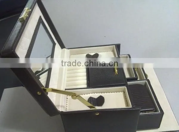 Cosmetic Box Packaging, Handle-type Foldable Cosmetic Gift Set Packaging Box photo-4