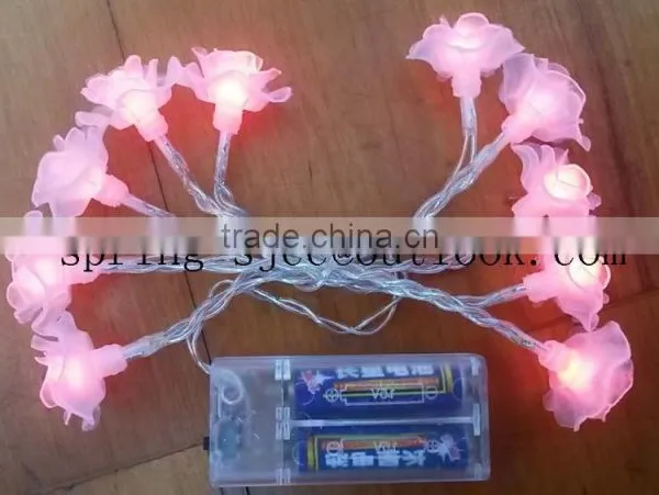 Indoor and Outdoor LED Rose Light String for Christmas Festival Party or Holiday Point Party Light photo-3