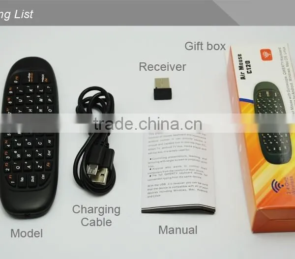 2.4G Mini Wireless Keyboard With Touchpad F PC Pad Google Andriod TV Box photo-3