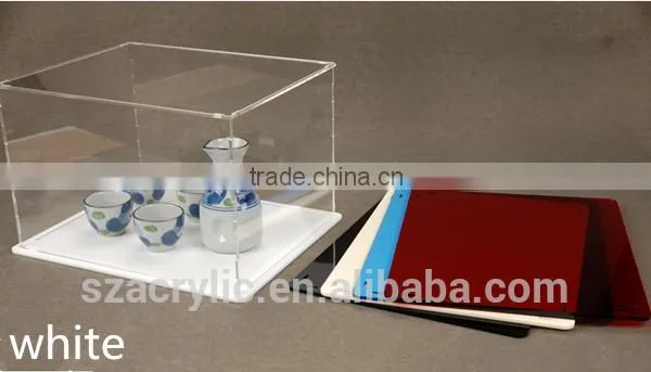 Counter Clear Acrylic Ceramic Tea Set Display Box photo-3