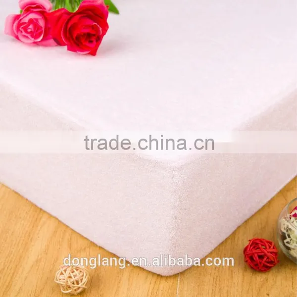 145 Gsm Cotton Flannel Waterproof Fitted Sheet With 143 Bamboo Terry Skirt photo-2