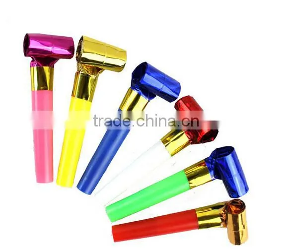Blowouts Party Birthday Plastic Party Whistle With Favor Assorted Colors photo-2