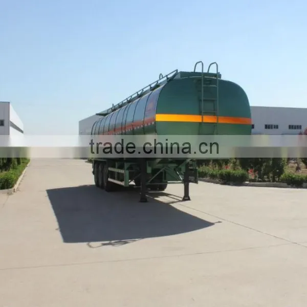 Fuel Tanker, Carbon Steel Tank Trailer photo-3
