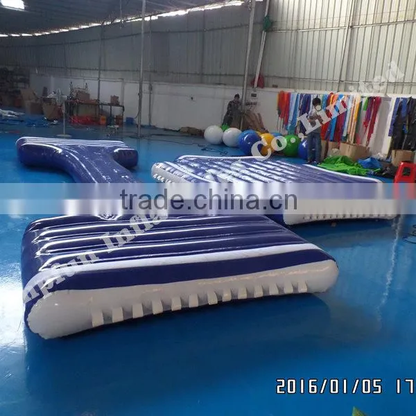Inflatable Air Mat/Inflatable Floating Platform Aqua Playground Inflatable Cross Floating Mattress photo-2